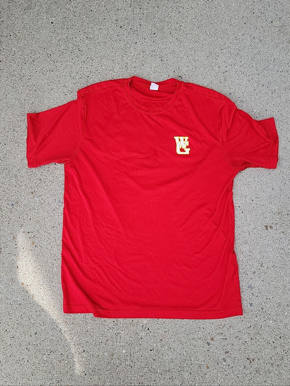 Y2K Vintage Men's Short Sleeve Performance Tee - Hot Pink with #y2k #vintage